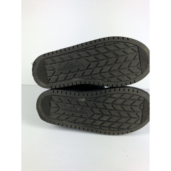 Koolaburra UGG Boots Girls Sz 4 Black Sherpa Boots Outdoor Fall Winter - Picture 6 of 8